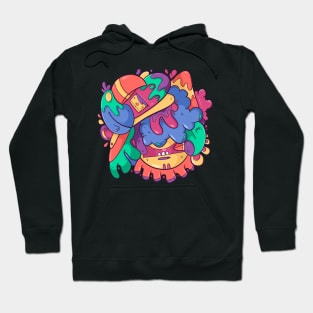 Cute Sunny Morning Chicken Doodle Hoodie